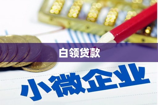 西区白领贷款