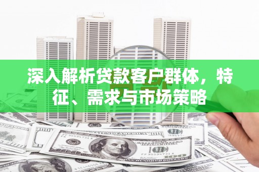 两江新区深入解析贷款客户群体，特征、需求与市场策略