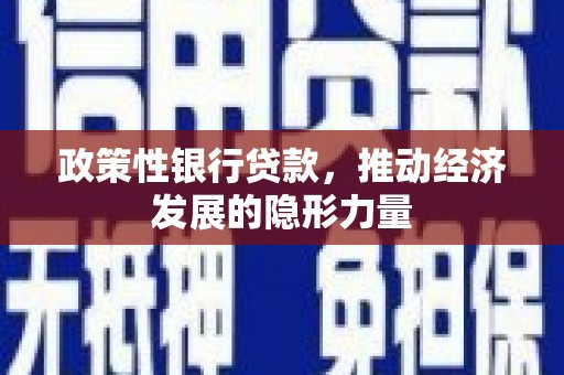 始兴政策性银行贷款，推动经济发展的隐形力量