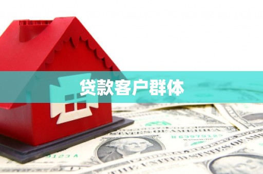 水里贷款客户群体