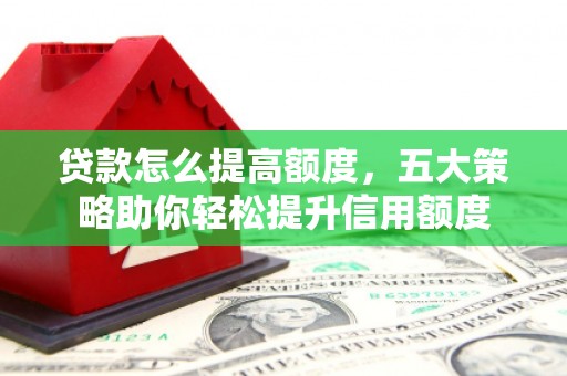 丹寨贷款怎么提高额度，五大策略助你轻松提升信用额度