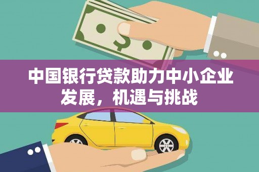 囊谦中国银行贷款助力中小企业发展，机遇与挑战