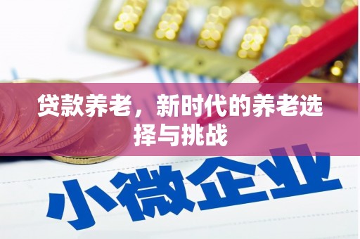 茂县贷款养老，新时代的养老选择与挑战