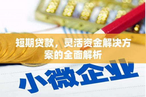 昌平短期贷款，灵活资金解决方案的全面解析