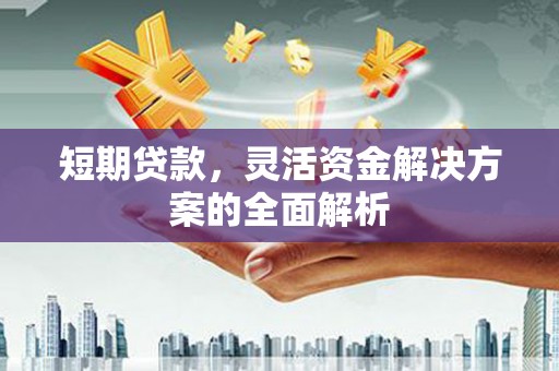 潜江短期贷款，灵活资金解决方案的全面解析