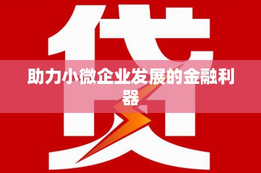 迪庆助力小微企业发展的金融利器