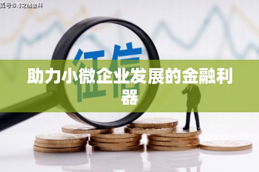 三角助力小微企业发展的金融利器