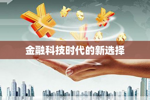 天峨金融科技时代的新选择