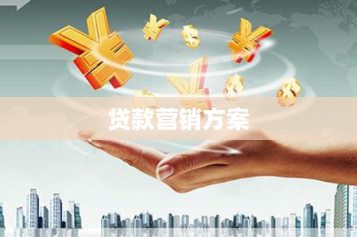 金乡贷款营销方案